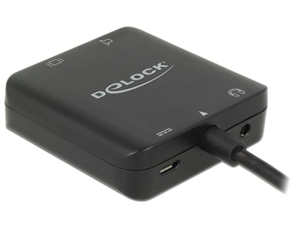 Delock 4K compact - HDMI-lydsignalutskiller - svart