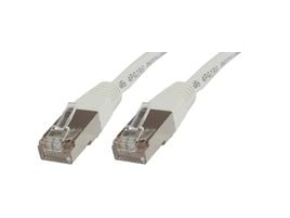 MicroConnect - Nettverkskabel - RJ-45 (hann) til RJ-45 (hann) - 10 m - 5.5 mm - foliebelagt uskjermet tvinnet kabelpar (F/UTP) - CAT 5e - rund, fle...