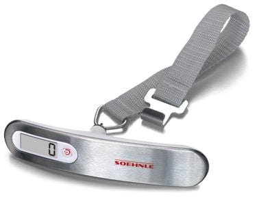 Soehnle Travel, Elektronisk, 50 kg, Grå, Hvit, 30 mm, 150 mm, 50 mm