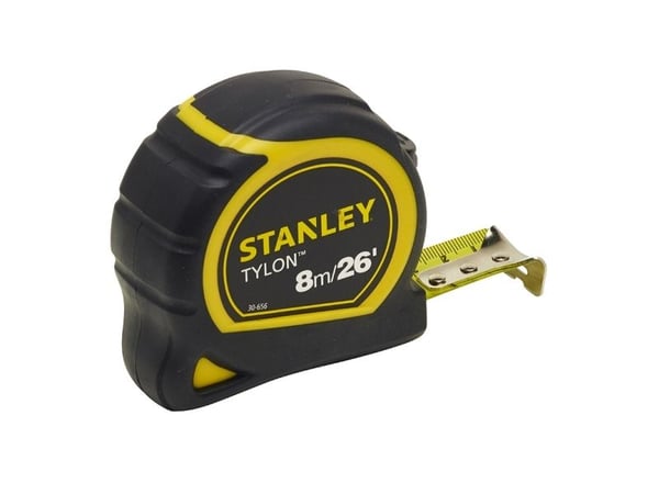 Stanley Tylon måttband i plastkapsling, 8 m – 26 ft / 25 mm