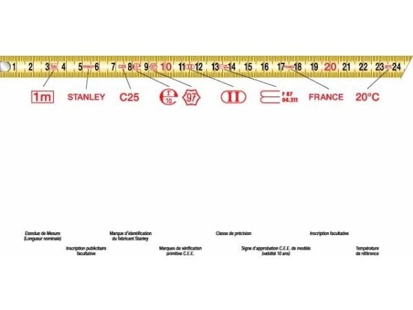 Stanley 0-33-720, 120 mm, 60 mm, 180 mm, 360 g