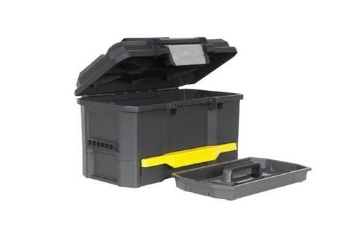 Stanley 1-70-316, Työkalulaatikko, Muovi, Musta, 14,4 L, 20 kg, 290 mm