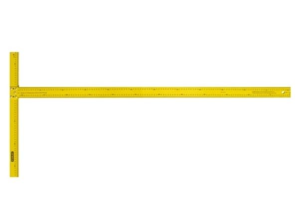 Stanley STHT1-05894, T-kvadrat, Gult, Metall, tommer, MM Fiber, 1/8", 122 cm