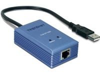 TRENDnet TU2-ET100 - Verkkosovitin - USB 2.0 - 10/100 Ethernet