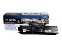 Brother TN329BK - 2-pack - svart - original - tonerpatron - for Brother DCP-L8450CDW