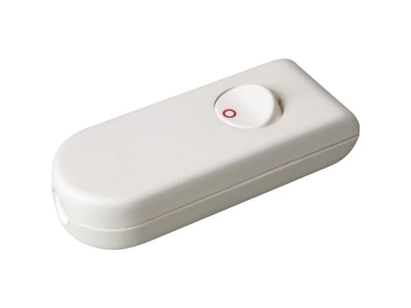interBär 8093-208.01 Snorafbryder Hvid, Rød 1 x Off/On 2 A 1 stk 1 stk