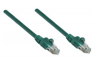 Intellinet Cat6A, S/FTP, 10m, 10 m, Cat6a, S/FTP (S-STP), RJ-45, RJ-45, Grønn