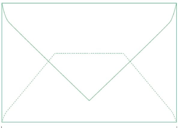 Kortkonvolut 78x115 mm hvid uden rude - (500 stk.) Kortkonvolut 78x115 mm hvid uden rude - (500 stk.)