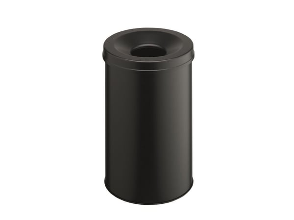 Papirkurv brandsikker Durable SAFE 30 sort metal