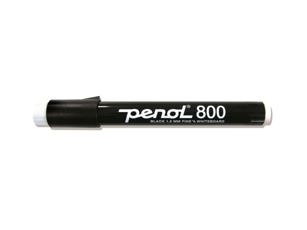 Whiteboardmarker Penol 800 sort 1,5mm (stk.)
