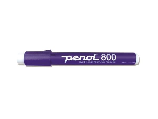 Whiteboardmarker Penol 800 blå 1,5mm (stk.)