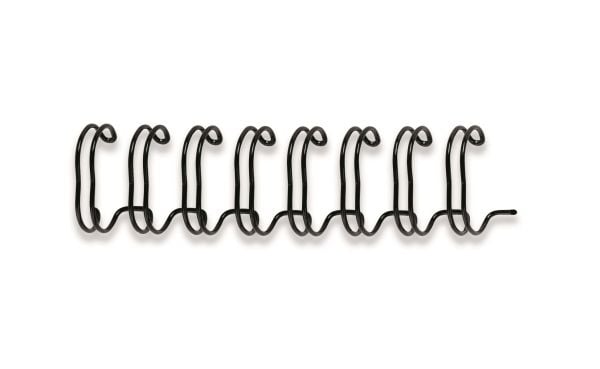 Fellowes - 14 mm - 297 mm - 34 ringer - A4 (210 x 297 mm) - 130 ark - svart - 100 stk bindestreng - for Fellowes Galaxy E, Galaxy Wire, Quasar 130
