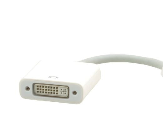 Kramer ADC-MDP/DF - DisplayPort-adapter - Mini DisplayPort (hann) til DVI-I (hunn) - 15 cm