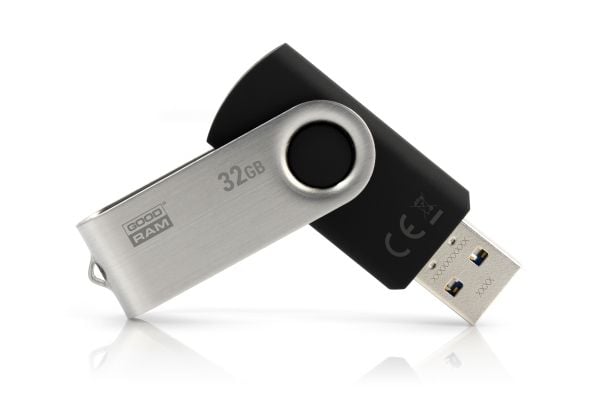 GOODRAM UTS3 - USB flash-enhet - 32 GB - USB 3.1 Gen 1 - svart