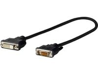 VivoLink Pro - DVI-sovitin - DVI-D (han) til DVI-D (hun) - 20 cm