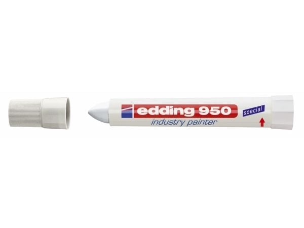 Färgmarker Edding 950-49 industri, vit