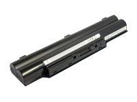 CoreParts - Batteri til bærbar PC (tilsvarer: Fujitsu FMVNBP146, Fujitsu FPCBP145) - litiumion - 6-cellers - 4400 mAh - 48 Wh - svart - for Fujitsu...