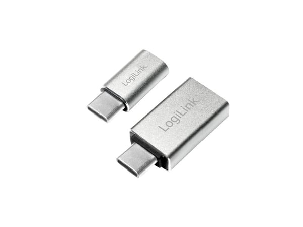 LogiLink AU0040, USB 3.1 C, USB 3.0 A, Micro USB 2.0, Alumiini