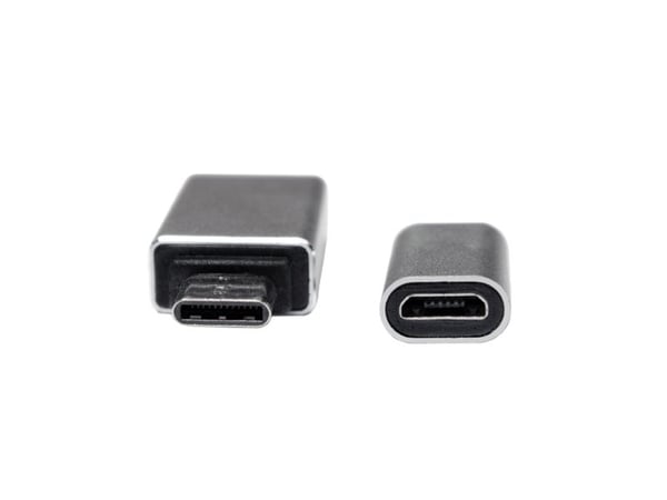LogiLink AU0040, USB 3.1 C, USB 3.0 A, Micro USB 2.0, Aluminium