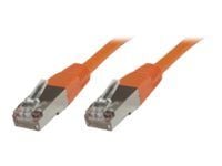 MicroConnect - Nettverkskabel - RJ-45 (hann) til RJ-45 (hann) - 20 m - SFTP, PiMF - CAT 6 - halogenfri - oransje