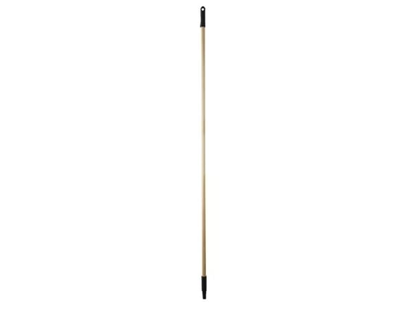 Træskaft, Ø25 mm, 1760 mm, Træ. Træskaft med Ø25 mm, som passer til alle Vikan koste med socket.