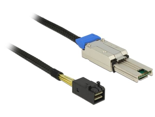 Delock - SAS intern til ekstern kabel - SAS 6Gbit/s - 26-stifts 4x Mini SAS (hann) til 4 x Mini SAS HD (SFF-8643) (hann) - 1 m