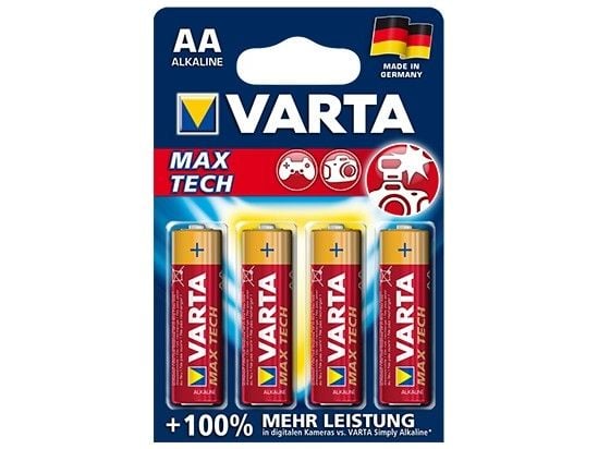 Varta Max Tech 04706 - Batteri 4 x AA-typ