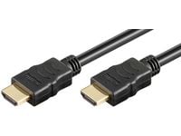 MicroConnect - HDMI-kabel - HDMI hann rett til HDMI hann rett - 3 m - svart