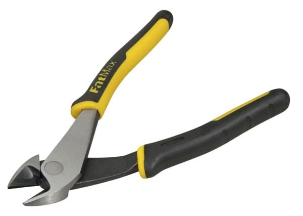 Stanley 0-89-861, Diagonal avbitartång, Svart, Gul, 200 mm, 180 mm, 20 mm, 136 g
