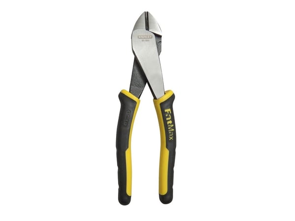Stanley 0-89-861, Diagonal avbitartång, Svart, Gul, 200 mm, 180 mm, 20 mm, 136 g