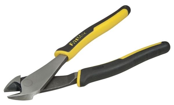 Stanley 0-89-861, Diagonal avbitartång, Svart, Gul, 200 mm, 180 mm, 20 mm, 136 g