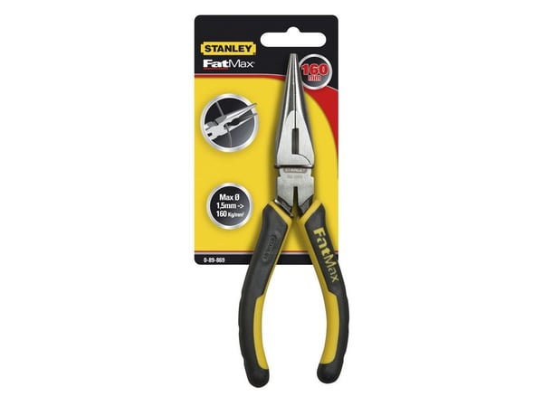 Stanley 0-89-869, Nesetang, Sort, Gult, 160 mm, 160 mm, 20 mm, 145 g