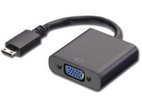 MicroConnect HDMI Mini - VGA adapter - Videokonverterare - HDMI - VGA - svart