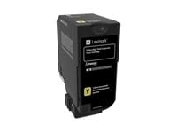 Lexmark 74C2HYE, Keltainen, 1 kpl