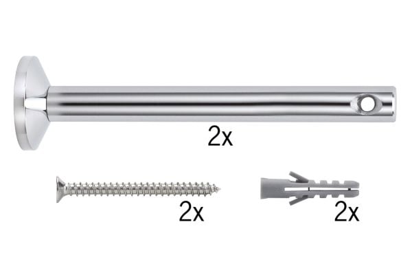 Paulmann 178.24, Kromfarget, Metall, 1,6 cm, 165 mm, 6 stykker