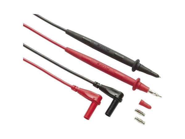 Fluke TL76, Testausjohdin, CAT IV, 2 mm, 4 mm, Fluke 175, 177, 179, 287, 289, 705, 707, 707Ex, 709, 709H, 712 RTD, 715, 724, 787, 789, 83V, 87V, 1,5 m