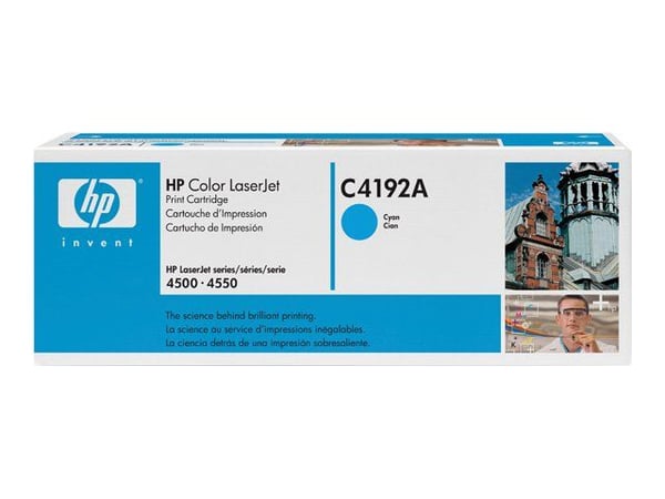 HP C4192A - syaani - alkuperäinen - LaserJet - värikasetti (C4192A) - värikasetti (C4192A)