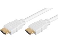MicroConnect - HDMI-kaapeli - HDMI-uros HDMI-uros - 50 cm - valkoinen