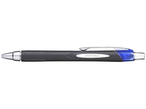 Uni UniBall, Kuglepen, Sort, Rød, Sølv, Blå, 1 mm, Ambidextrous, kaksikätinen