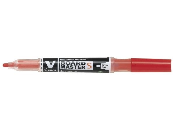 Pilot V-Board Master S, Blå, Fin spiss, Svart, Blå, Transparent, Plast, Rund, 3,5 mm
