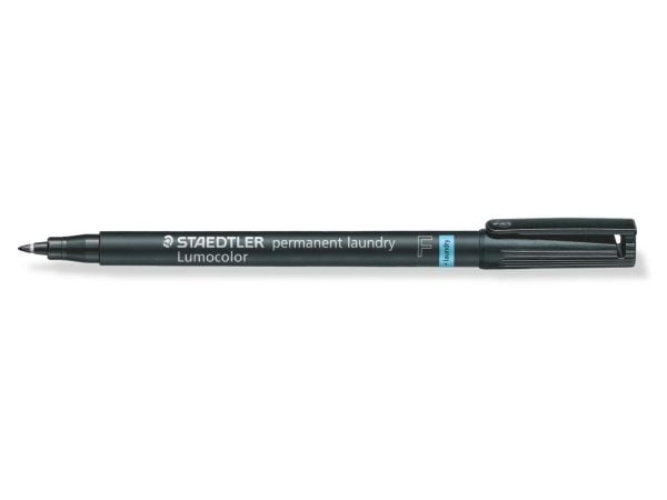 Staedtler Lumocolor 319, Keskikokoinen, 1 väriä, Musta, 1 mm, Polypropeeni (PP)