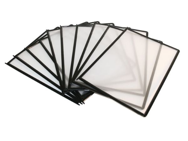 Hurtiglommer A5 svart - (10 stk./pakning)