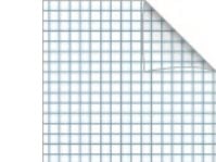 Regnehæfte Bantex 17x21 cm kvadreret 10x10 mm brun - (20 stk.)