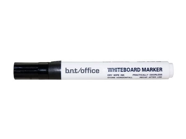 Whiteboardmarker WERA svart rund 1-3mm - (12 st.)