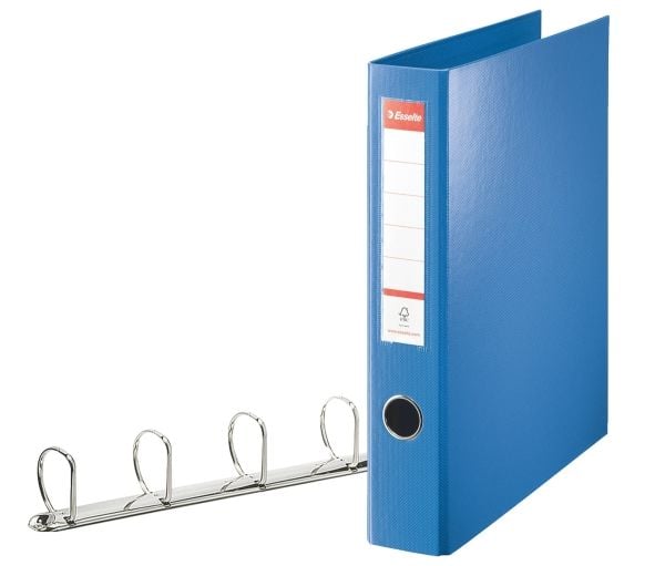 Esselte Standard - Ringperm - bokryggbredde: 54 mm - for A4 Maxi - blå