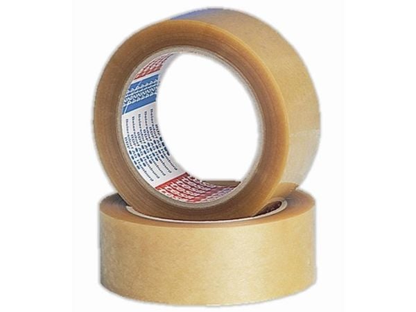 Tesapack Premium 4124 - Pakketape - 50 mm x 66 m - PVC - transparent