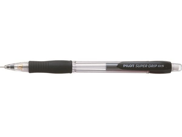 Pencil Pilot Super Grip H-185 sort 0,5 mm - (12 stk.)