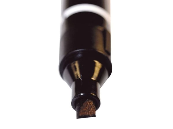Tussi WERA musta pysyvä reunallinen kärki 1-4mm - (12 kpl)