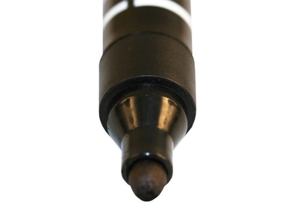 Marker WERA svart permanent rund spets 2 mm (12 st.)