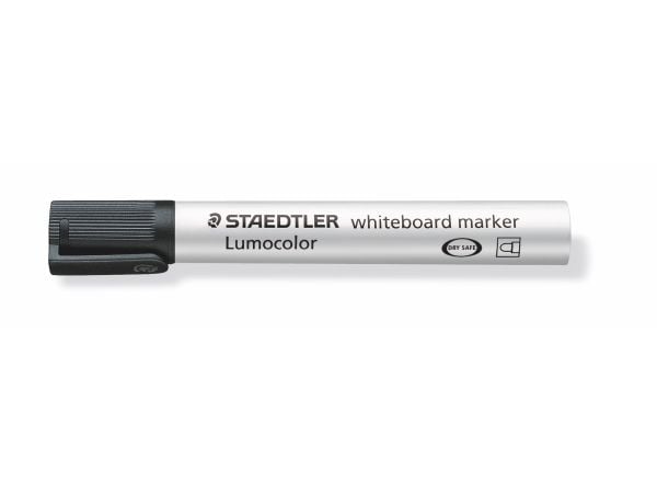 Staedtler 351, 1 kpl, Musta, Pyöreä pää, Musta, Valkoinen, Valkoinen, Polypropeeni (PP)